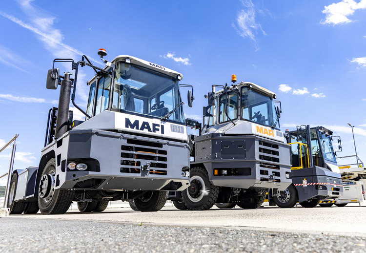 Industrielle Zugmaschinen der Marke MAFI