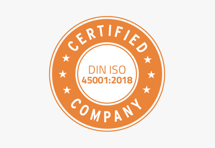 Zertifikat DIN ISO 45001:2018