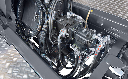 Hydrauliksystem im Chassis