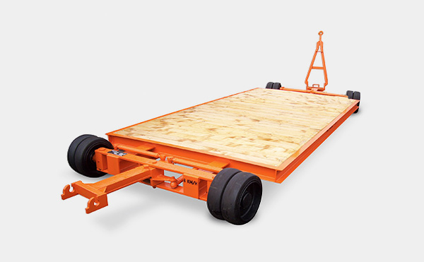 Transportanhänger mit Holzboden