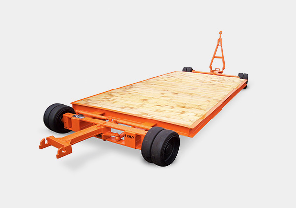 Transportanhänger mit Holzboden