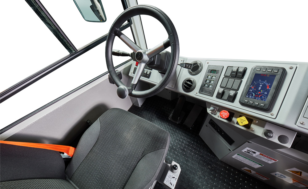Cockpit mit Steuerungseinheit